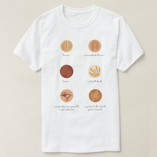 T-shirt tenir ma fille - paroles de george ezra - rester à (Design devant)