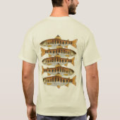 T-shirt Tenkara Flies & Amago Trout (Dos)