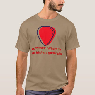 T-shirt Tennesse Où l'oiseau d'État est un reliquat Onglet