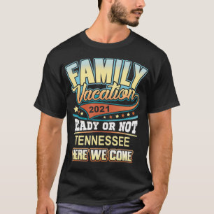 T-shirt Tennessee Family Vacation 2021 Meilleurs souvenirs