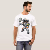 T-shirt Tennis Astronaute (Devant entier)