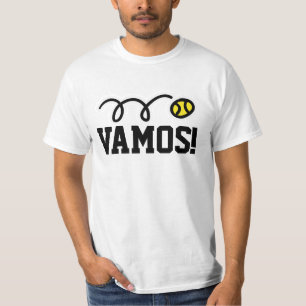 T-shirt Tennis Blanc pour hommes femmes et enfants