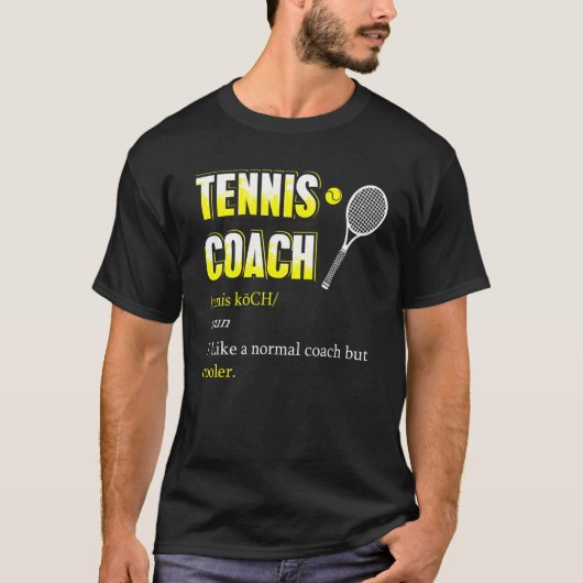 T-shirt Tennis Coach - Tennis (Devant)