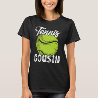 T-shirt Tennis Cousin Hommes Ensemble de jumelage familial
