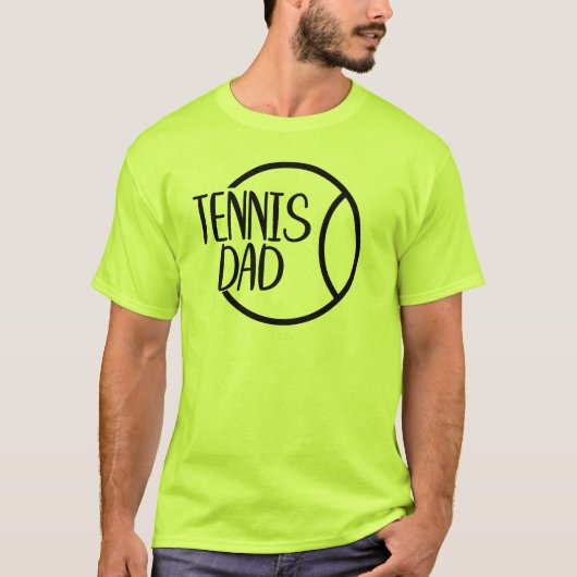 T-shirt Tennis Dad (Devant)