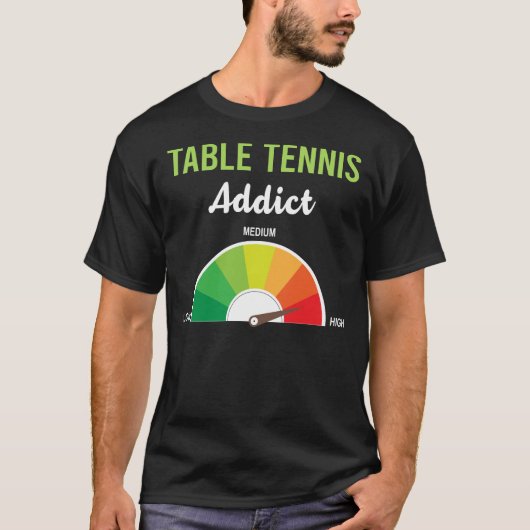 T-shirt Tennis de dépendance (Devant)