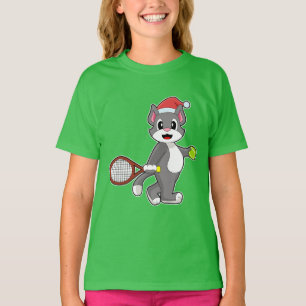 T-shirt Tennis de Noël