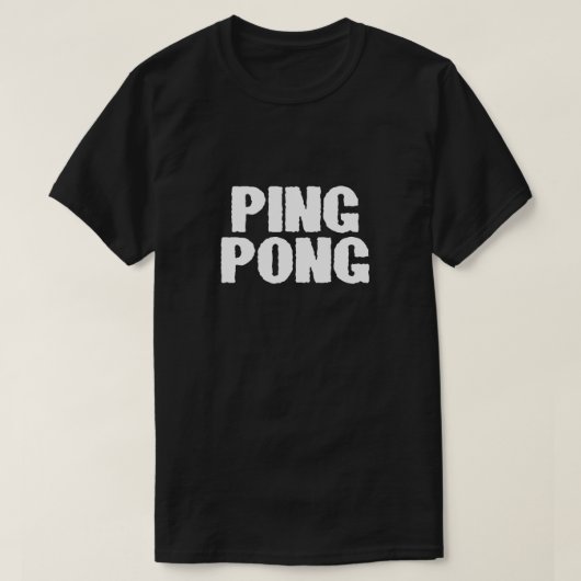 T-shirt Tennis de table (Design devant)