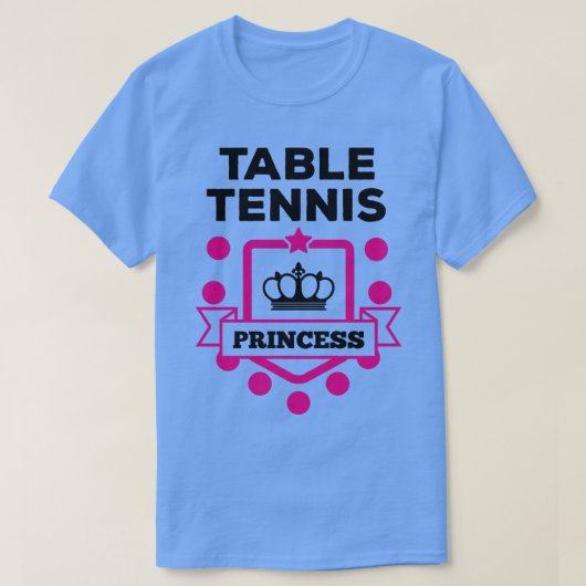 T-shirt Tennis de table (Design devant)