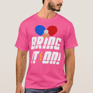 T-shirt Tennis De Table cool Ping Pong