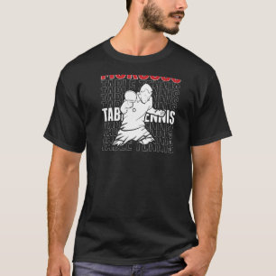T-shirt Tennis de table Maroc Soutenir le Ping Pong Maroc