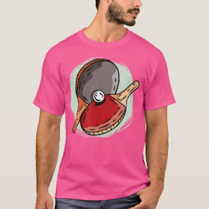 T-shirt Tennis De Table Yin Yang Ping Bong