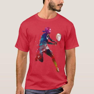 T-shirt Tennis de tennis sport art tennis