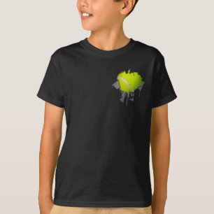 T-shirt Tennis déchiré