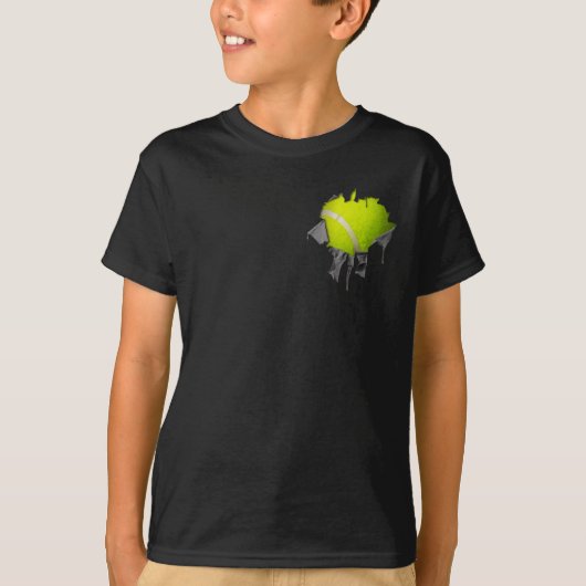T-shirt Tennis déchiré (Devant)