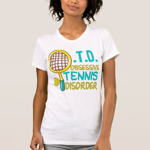 T-shirt Tennis drôle