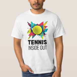 T-shirt Tennis Inside Out Abstract