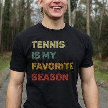 Tennis Is My Favorite Season Retro