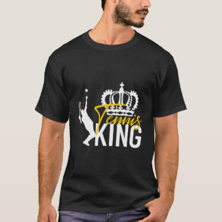 T-shirt Tennis King Funny Boys Homme Tennis