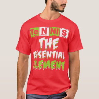 T-shirt Tennis L'Élément Essentiel Tennis Lover Science