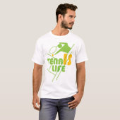 T-SHIRT TENNIS_LIFE (Devant entier)