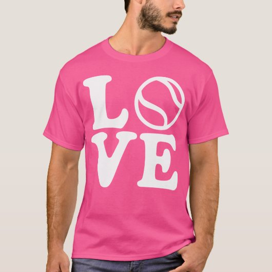 T-shirt Tennis Love (Devant)