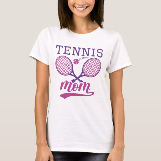 T-shirt Tennis Maman (Devant)
