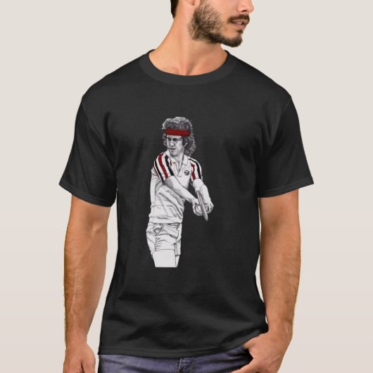T-shirt Tennis Mcenroe  (Devant)