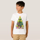 T-shirt Tennis Noël Arbre Noël (Devant entier)