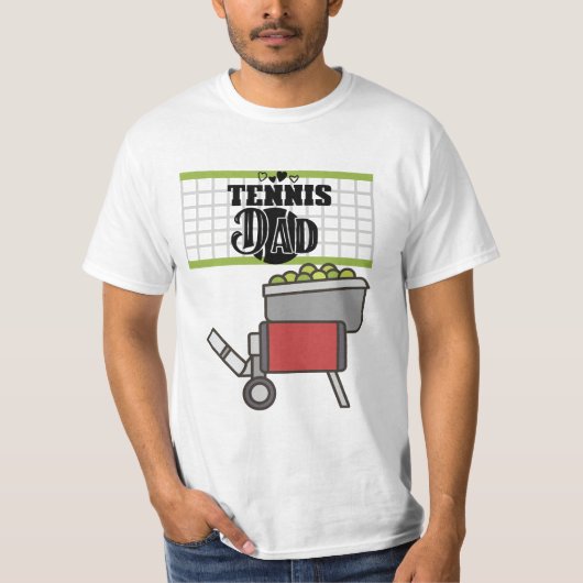 T-shirt Tennis Papa (Devant)