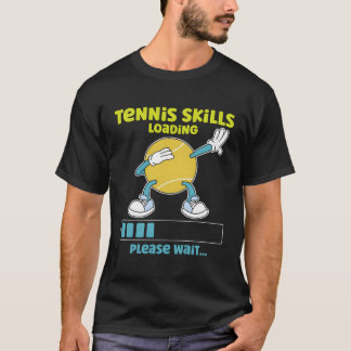 T-shirt Tennis Player Racket Tennis Ss Chargement Veuillez