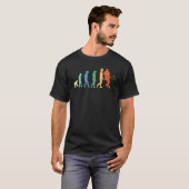 T-shirt Tennis Player Retro Evolution Tennis (Devant entier)