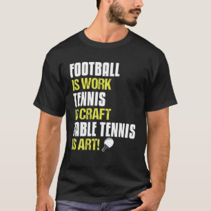 T-shirt Tennis Pour Personnes Âgées Pickleball Vêtement