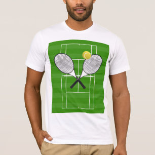 T-shirt TENNIS RACKETS & Tennis Ball