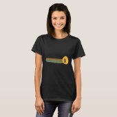 T-shirt Tennis Retro (Devant entier)