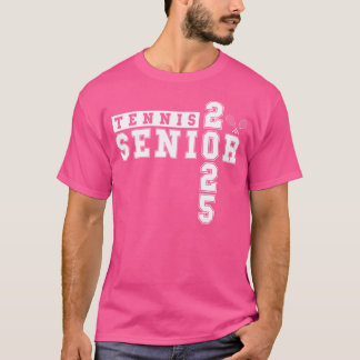 T-shirt Tennis Senior Night Tennis Senior 2025 Graduation