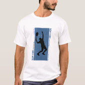 T-shirt Tennis Serve Grand Chelem New York (Devant)