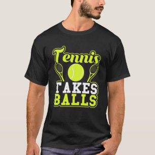 T-shirt Tennis Take Balls Graphisme Tennis Ball