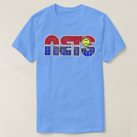 T-shirt Tennis Team Nets (Design devant)