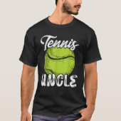 T-shirt Tennis Uncle Men Family Matching Set Tennis Ball P (Devant)