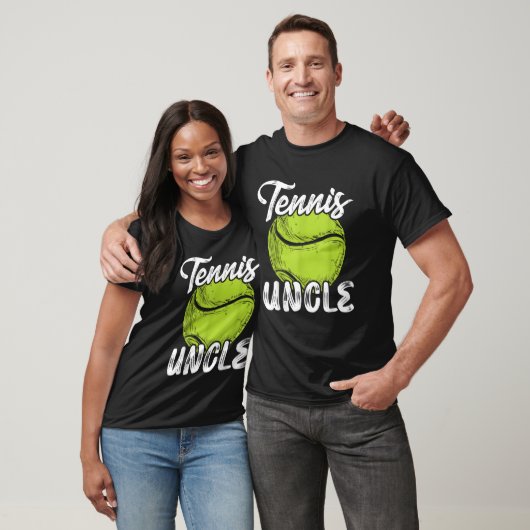 T-shirt Tennis Uncle Men Family Matching Set Tennis Ball P (Unisexe)