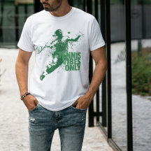 Tennis Vibes Only Rétro Grunge Éclaboussure Sports