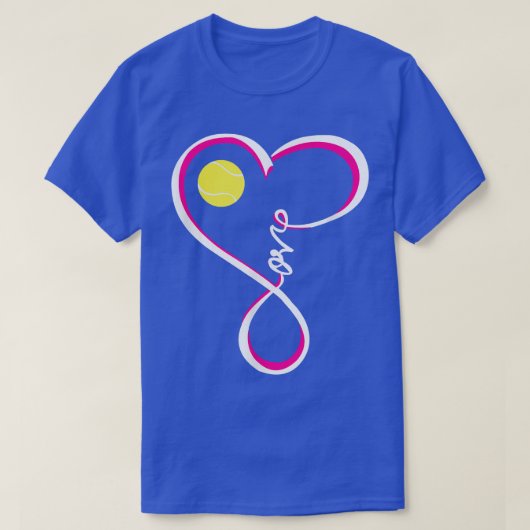 T-shirt TennisCute Love Tennis (Design devant)