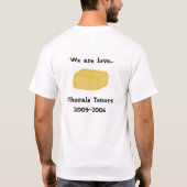 T-shirt Tenors de choral (Dos)