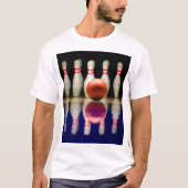 T-shirt Tenpin Bowling Strike. (Devant)