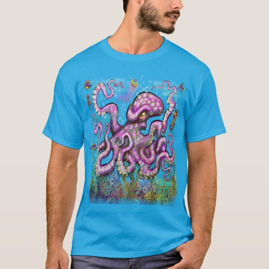 T-shirt Tentacles Octopus (Devant)