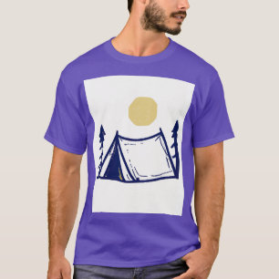 T-shirt Tente de camping 2