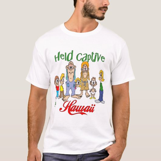T-shirt Tenu captif à Hawaii (Devant)