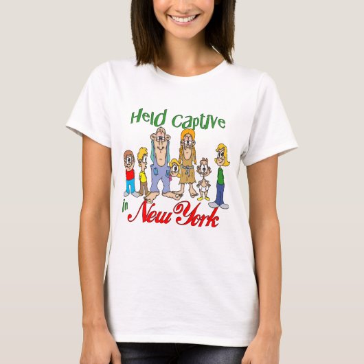 T-shirt Tenu captif à New York (Devant)