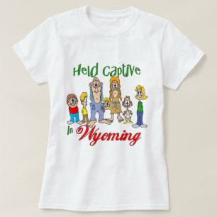 T-shirt Tenu captif dans le Wyoming